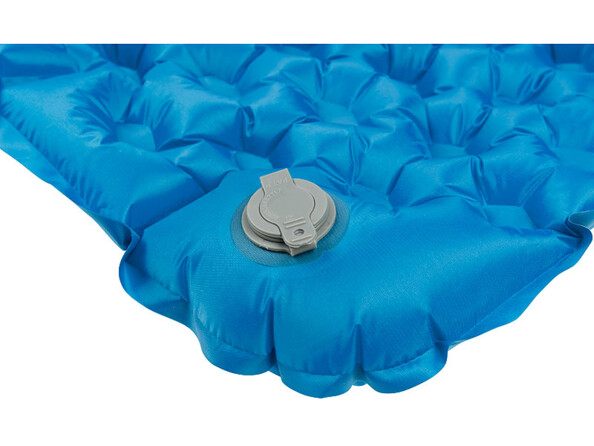 Matelas gonflable léger avec oreiller intégré - Turquoise