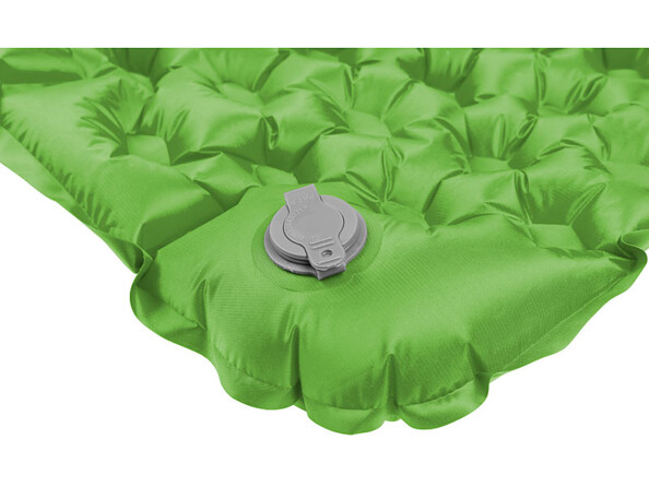 Matelas gonflable léger avec oreiller intégré - Vert
