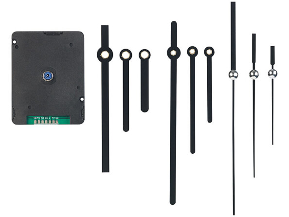 Mécanisme d'horloge radio-piloté sweep par St. Leonhard.