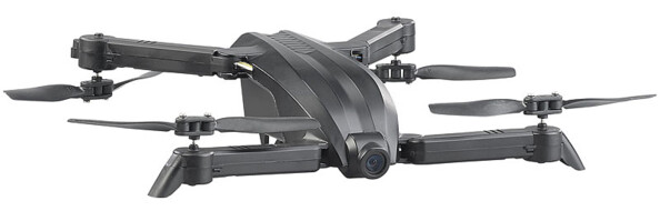 Mini quadricoptère pliable connecté avec caméra HD "GH-25.hd"