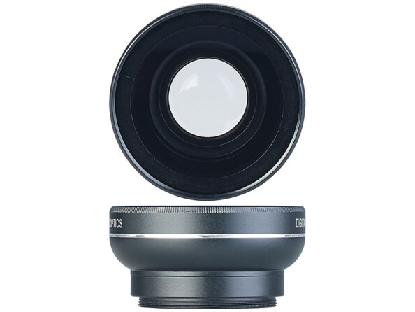 Objectif grand angle pour caméra 4K UHD DV-880.uhd, 0,45x