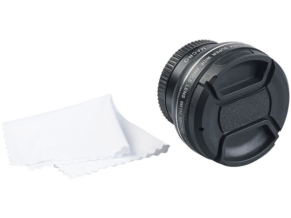 Objectif grand angle pour caméra 4K UHD DV-880.uhd, 0,45x