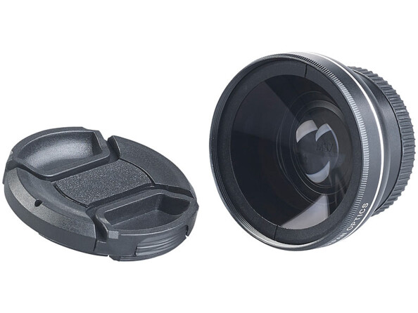 Objectif grand angle pour caméra 4K UHD DV-880.uhd, 0,45x