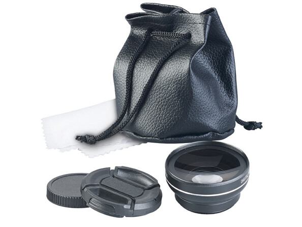 Objectif grand angle pour caméra 4K UHD DV-880.uhd, 0,45x