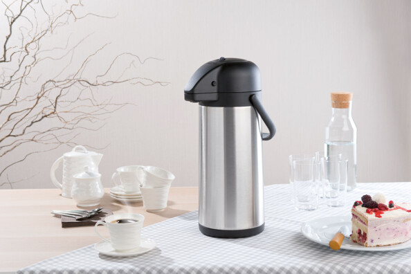 2 pichets isothermes à double paroi en acier inoxydable - 3 L Rosenstein & Söhne