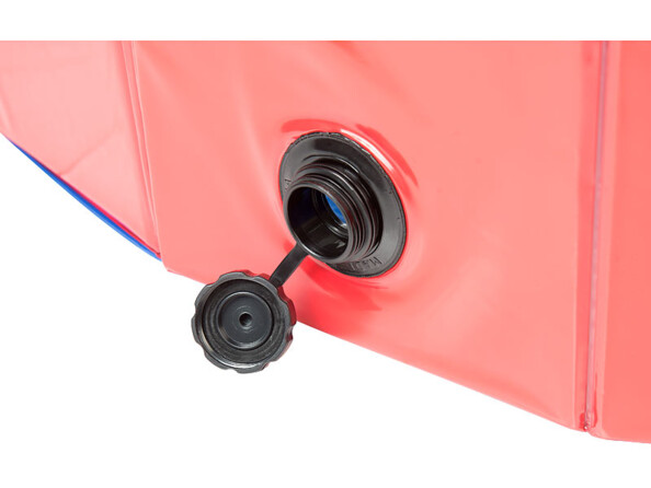 Piscine pliable pour chiens avec fond antidérapant - Ø 120 cm SweetyPet. Valve pour vidange rapide