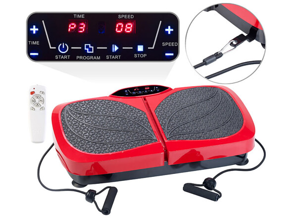 Plateforme vibrante avec oscillations & 2 extenseurs WBV-200