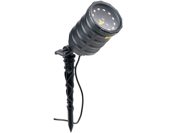 Projecteur laser télécommandé à 12 LED et 8 effets lumineux LP-500 (Reconditionné)