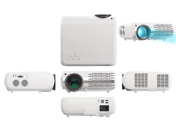 Projecteur vidéo LCD/LED Full HD 3000 lm avec lecteur multimédia (Reconditionné)