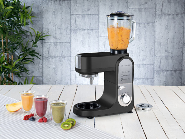 Robot de cuisine tout-en-un 1000 W avec hachoir et mixeur