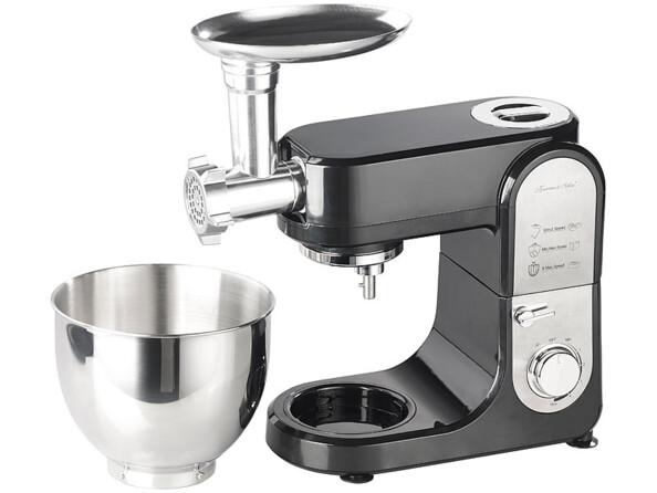 Robot de cuisine tout-en-un 1000 W avec hachoir et mixeur