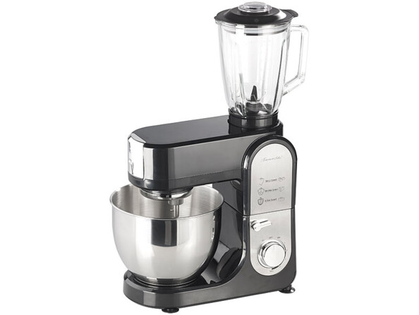 Robot de cuisine tout-en-un 1000 W avec hachoir et mixeur