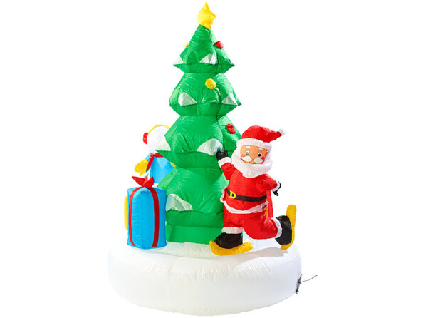 Une décoration parfaite : votre carrousel de sapins de Noël se redresse tout seul