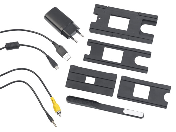 Scanner autonome 14 Mpx / 3200 dpi pour diapositives et négatifs SD-1404.dig