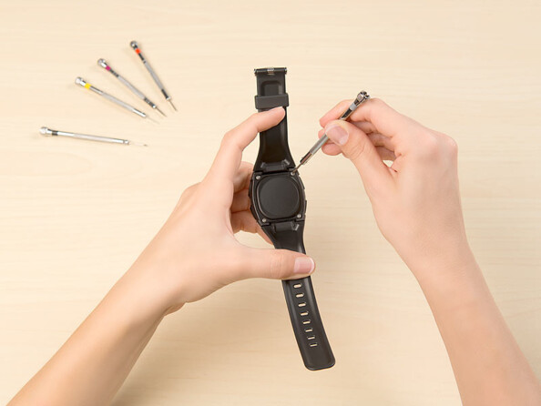 Set de 5 tournevis d'horloger