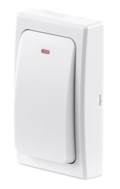 Bouton de sonnette sans pile : utilise l'énergie cinétique générée lorsque le bouton est actionné