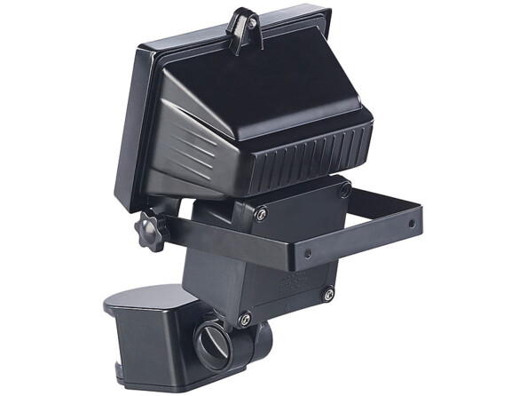 Vue arriére du Spot mural solaire à LED 750 lm