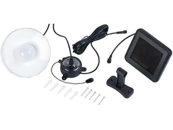 Suspension solaire à LED 40 lm avec tirette et télécommande