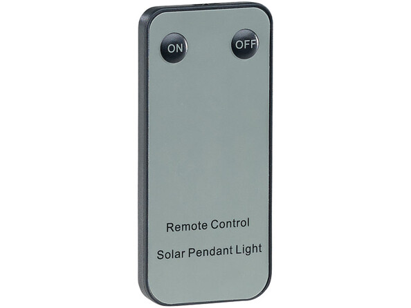 Suspension solaire à LED 40 lm avec tirette et télécommande