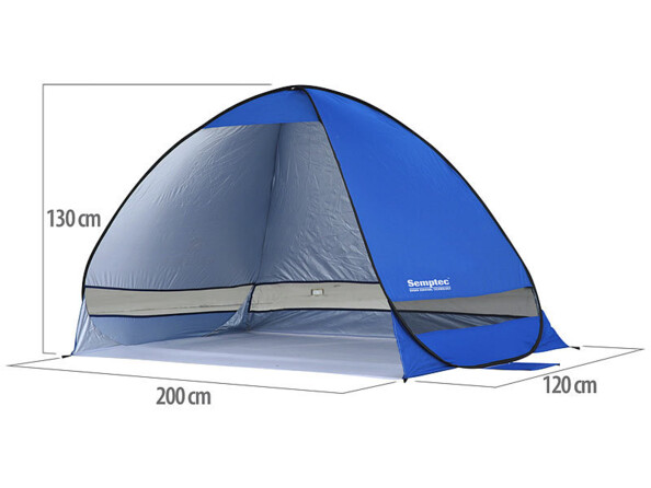 tente de plage pliage rapide indice 50+