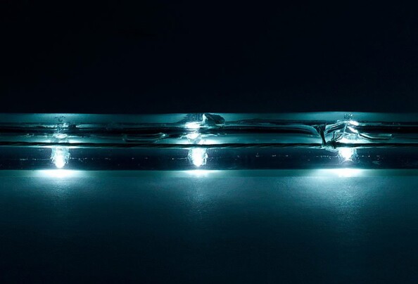 Tube LED pour intérieur et extérieur - 10 m - blanc