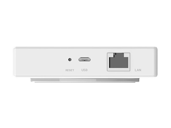 Unité de commande connectée RC-290.zigbee vue de face arrière.