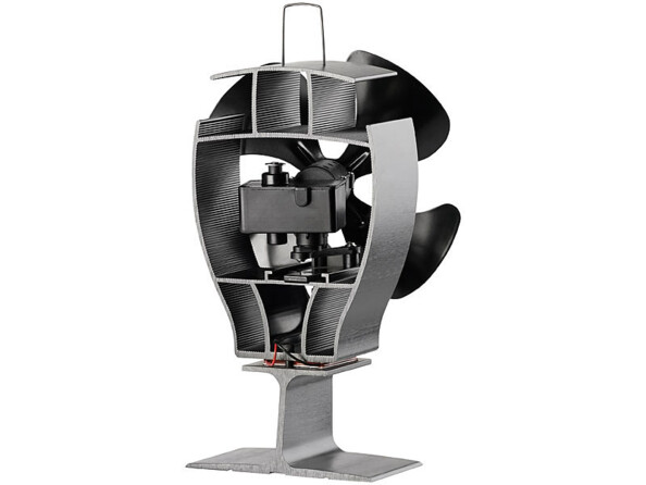 Ventilateur-répartiteur oscillant pour poêle