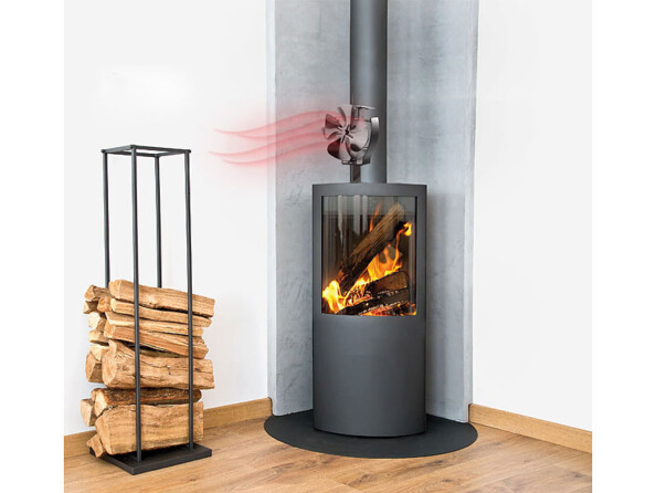 Ventilateur-répartiteur pour poêle oscillant