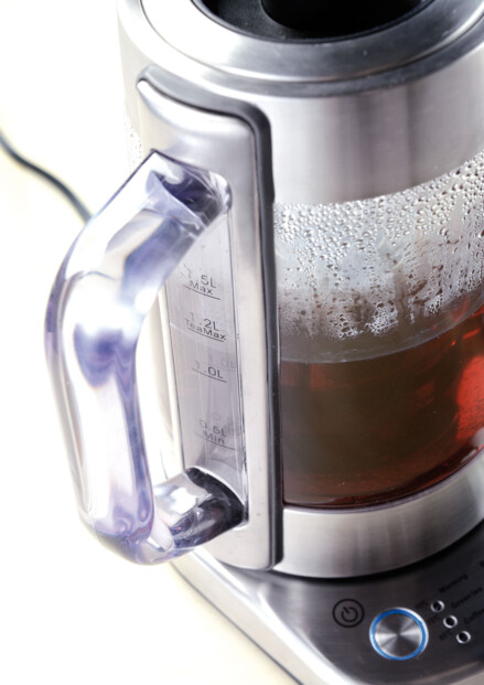 Bouilloire et théière 2 en 1 1500 W à 6 niveaux de température