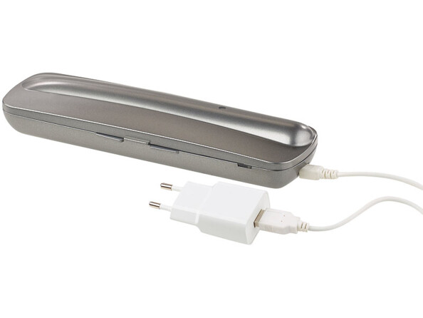 etui de transport pour brosse a dents a ultrasons szb 352 newgen avec chargeur usb pour prise secteur et port usb
