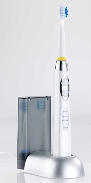brosse a dents electrique avec oscillations soniques et station de chargement newgen medicals