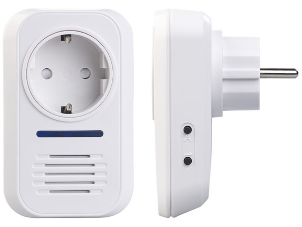 Kit de 2 carillons KFS-150.fk + Sonnette sans fil KFS-100.m Casa Control. Carillon avec report de prise.