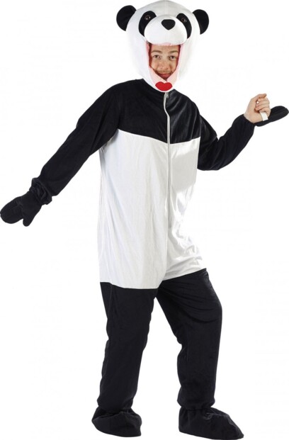 Costume de Panda en fourrure synthétique