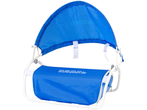 Coussin de nuque avec protection solaire pour la plage et l'extérieur