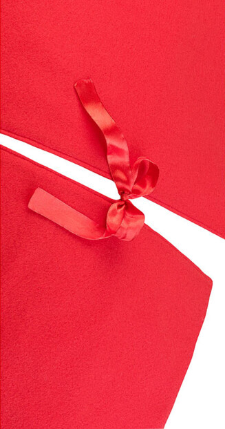 Couverture décorative Ø 100 cm "Père Noël" pour pied de sapin