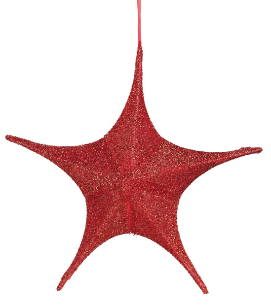 Étoile de Noël pliable Ø 65 cm avec LED