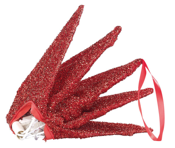 Étoile de Noël pliable Ø 65 cm avec LED