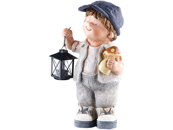 Figurine décorative Petit Willy avec lanterne