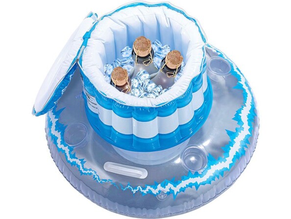 Glacière flottante pour piscine