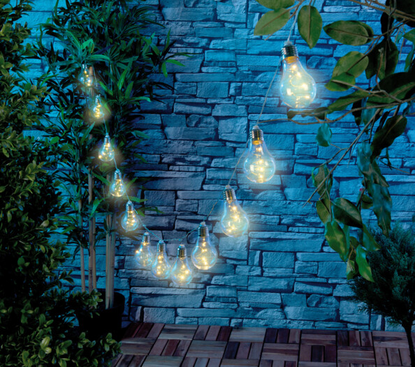 Guirlande lumineuse mise en situation