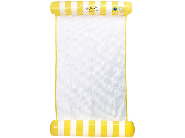 2 hamacs flottants ultraléger avec repose-tête et repose-pieds gonflables