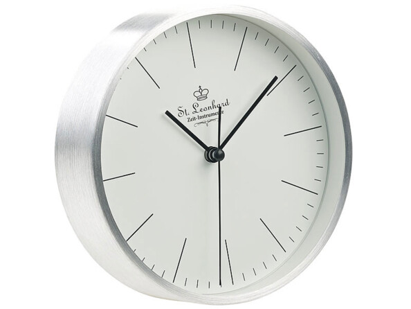 Horloge murale design Ø 15 cm avec mécanisme à quartz