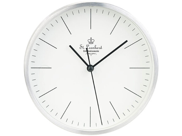 Horloge murale design Ø 15 cm avec mécanisme à quartz
