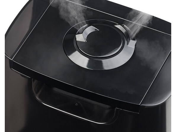 Humidificateur d’air à ultrasons ioniseur LBF-600 vue sur le diffuseur