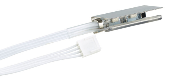 clip pour tablette en verre avec eclairage led rgb