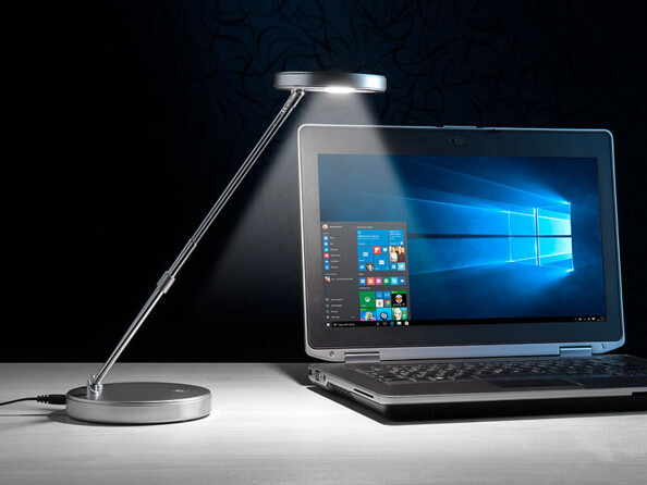 Lampe de bureau télescopique au design moderne