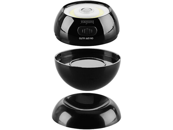 Base et lampe magnétiques, pour installation et retrait faciles