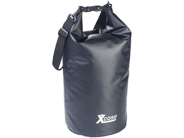 Lot de 3 sacs polochons étanches – 5/10/20 litres - noir