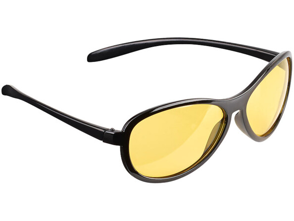 lunettes verres jaunes et polarisées pour conduite de nuit