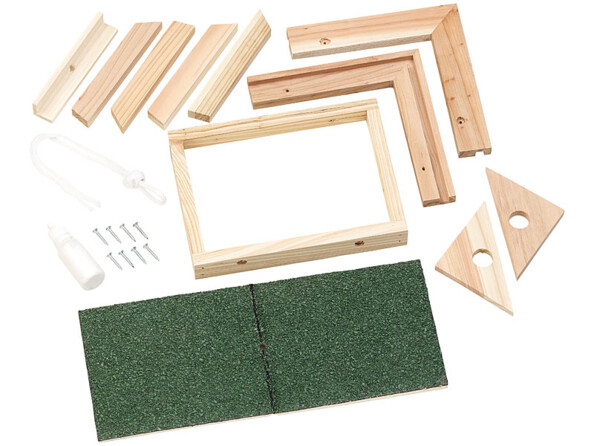 Mangeoire à oiseaux. Kit de construction pour Mangeoire à oiseaux 13 pièces